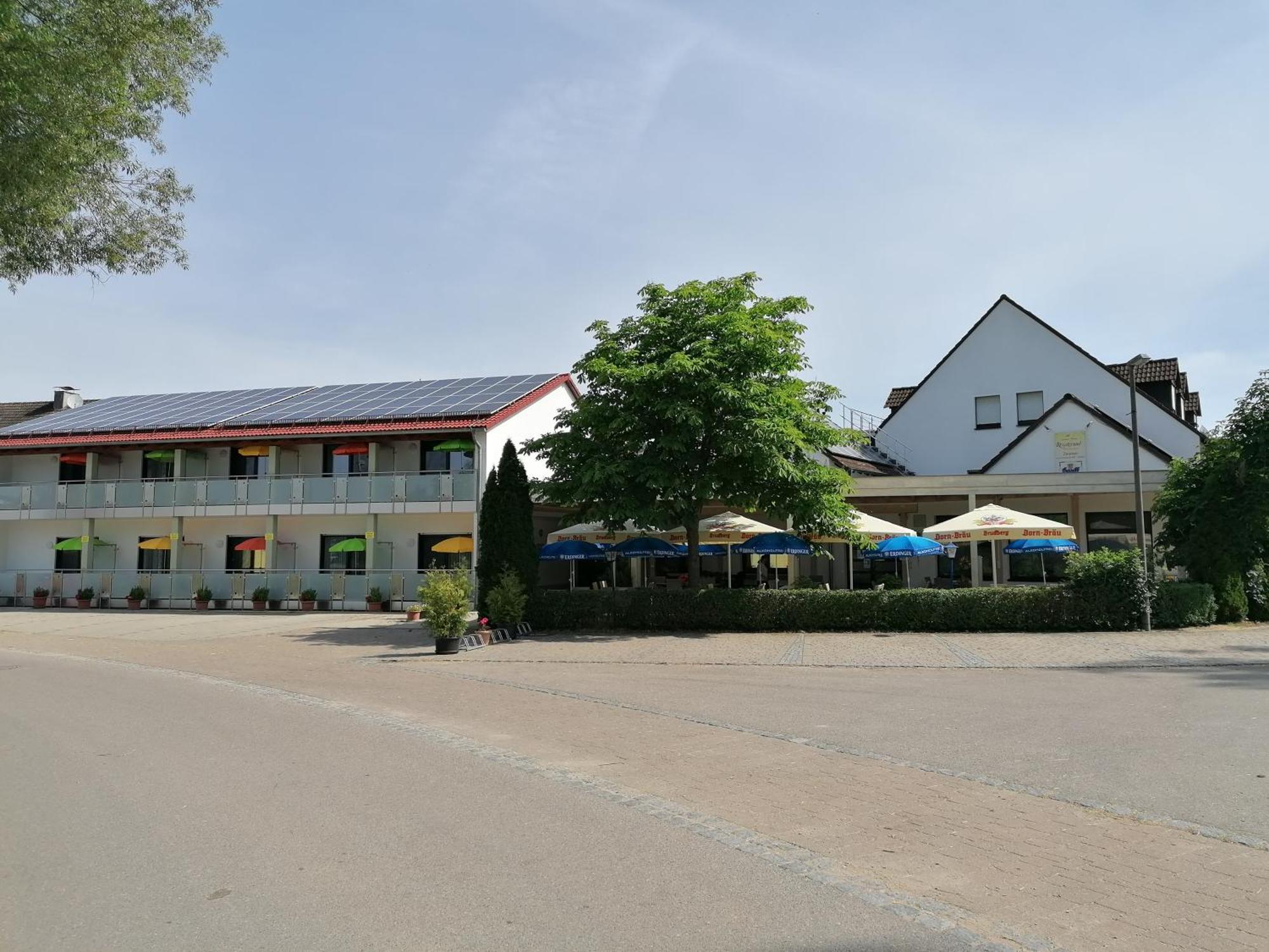 Gasthaus Pension Rezatgrund Windsbach Bagian luar foto